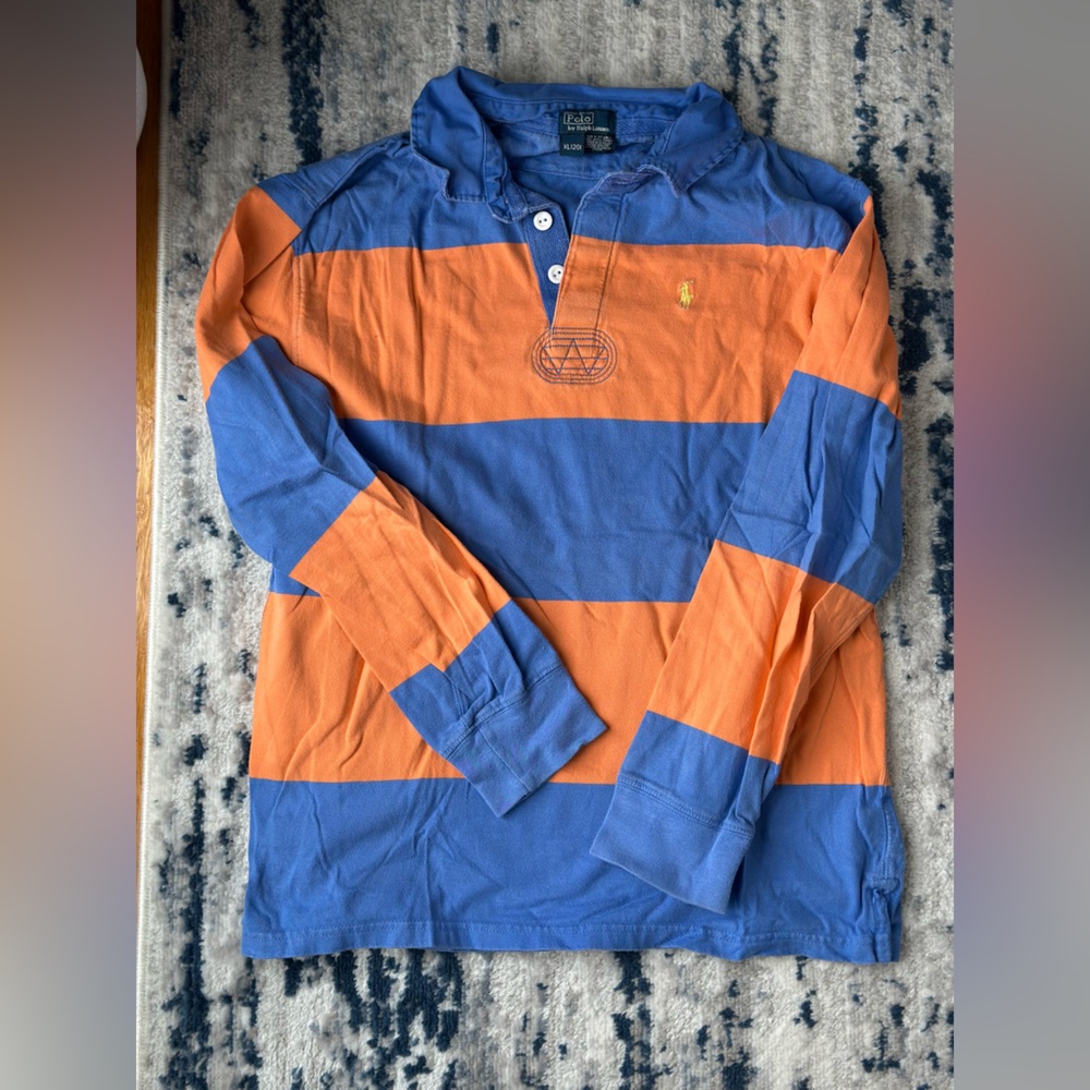 Polo by Ralph Lauren Striped Polo Long Sleeve